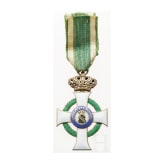 Albrechtsorden - Ritterkreuz 1. Klasse mit Krone, Sachsen