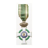 Albrechtsorden - Ritterkreuz 1. Klasse mit Krone, Sachsen