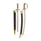 Sabre briquet und Faschinenmesser M 1831