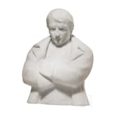 Schwere Marmorb&uuml;ste Napoleon Bonapartes, 20. Jhdt.