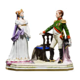 Kaiser Napoleon I. und Kaiserin Josephine, Porzellanmanufaktur Scheibe-Alsbach, 20. Jhdt.