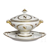 Napoleon I. - gro&szlig;e patriotische Terrine, 19./20. Jhdt.