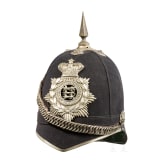 Helm f&uuml;r Mannschaften im Leicestershire 1st Volunteer Battalion, 1880 - 1900
