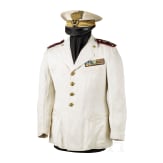 Schirmm&uuml;tze und Uniformjacke eines Hauptmanns der Bersaglieri in Afrika, 1. H&auml;lfte 20. Jhdt.