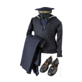 Uniformensemble eines Matrosen auf dem italienischen U-Boot "Tricheco", 1940er Jahre