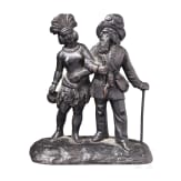 Bersagliere mit &Auml;thiopierin, Italien, um 1895