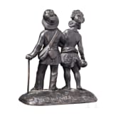 Bersagliere mit &Auml;thiopierin, Italien, um 1895