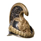 Ballspende in Form eines Offiziershelms f&uuml;r k. u. k. Dragoner
