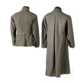Feldgrauer Mantel und Uniformjacke, &Ouml;sterreich, 1. H&auml;lfte 20. Jhdt.
