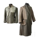 Feldgrauer Mantel und Uniformjacke, &Ouml;sterreich, 1. H&auml;lfte 20. Jhdt.