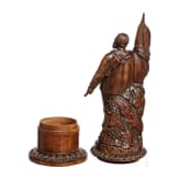 Holzdose mit der Figur Andreas Hofers, fr&uuml;hes 19. Jhdt.