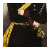 Zwei Uniformgem&auml;lde &ouml;sterreichischer Offiziere, 20. Jhdt.