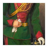 Zwei Uniformgem&auml;lde &ouml;sterreichischer Offiziere, 20. Jhdt.