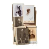 Kiste "Kriegserinnerungen" mit Fotos (CDV) aus der Familie k.u.k General Eduard Barger