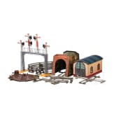 Ludwig und Maximilian Freiherr von Leonrod &ndash; Spiele aus der Jugendzeit - Eisenbahn-Zubeh&ouml;r Spurweite 0, Gebr&uuml;der Bing, N&uuml;rnberg
