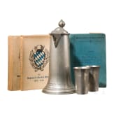 Bayerische Offiziersvereinigungen - Zinngeschenk, Dokumente, Buch, 1. H&auml;lfte 20. Jhdt.