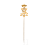 Prinz Ernst August von Hannover und Prinzessin Thyra - gemeinsame goldene Geschenknadel in Etui