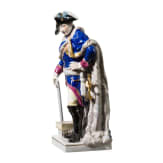 K&ouml;nig Friedrich II. von Preu&szlig;en - Porzellanfigur, 20. Jhdt.