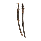 Two southern German sabres, 18th century