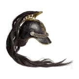 Raupenhelm f&uuml;r Mannschaften, deutsch, um 1840