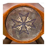 A propeller model with dedication for Pour le M&eacute;rite-wearer Lieutenant Frankl, 1916