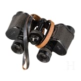 A pair of Aviation Binoculars and documents