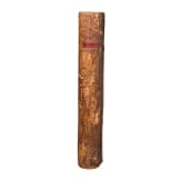 Large leather document case "Momumentum Hohenloicum", 19th century