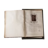 A portfolio with art prints "Glasenapp - The Generals of the German Army", circa 1874