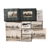 Fotoalbum mit zahlreichen technischen Aufnahmen aus dem 1. Weltkrieg 1914-18