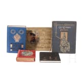 Five art and collector's books on the subject of weapons and the army, including the Carl Eickhorn Solingen