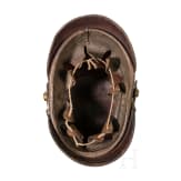A Bavarian shako M 1895 for J&auml;ger, a dagger and three documents