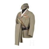 A uniform ensemble for a high-ranking doctor in the Imperial Japanese Navy in World War II