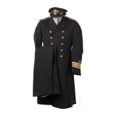 A uniform ensemble for a high-ranking doctor in the Imperial Japanese Navy in World War II