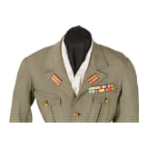 A uniform ensemble for a high-ranking doctor in the Imperial Japanese Navy in World War II