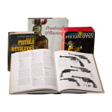 Vier B&uuml;cher &uuml;ber Schusswaffen bzw. R&uuml;stungen