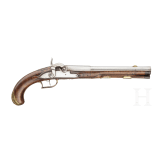 Perkussionspistole, deutsch, um 1760