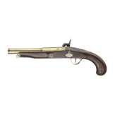 Perkussionspistole, Thomas in London, um 1800