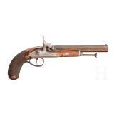 Perkussionspistole, Cessier, Rouen, um 1840