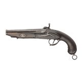 Perkussionspistole, Spanien, um 1840