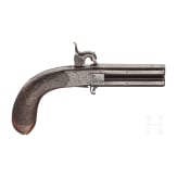 Perkussionswenderpistole, England, um 1850