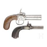 Zwei Terzerole, um 1850