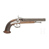 Perkussionspistole, Belgien, um 1850