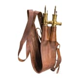 Schrotbeutel mit Pulvermassen f&uuml;r eine doppell&auml;ufige Jagdflinte, 19. Jhdt.