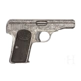 FN Mod. 1910, graviert, vernickelt