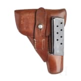 Walther Mod. 8, 3. Ausf&uuml;hrung, mit Tasche