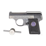 Walther Mod. 9b, graviert, mit Werkzeug