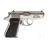 Walther PPK/S, Smith & Wesson, stainless, 4mm M20 Umbau