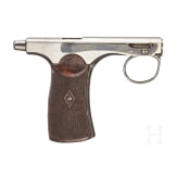 Brun Latrige Einhandpistole Mod. 1890, Frankreich, um 1895
