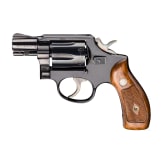 Smith & Wesson Mod. 12, "The .38 M & P Airweight", mit Tasche und Fabrikbrief, Luftwaffe