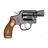 Smith & Wesson Mod. 12, "The .38 M & P Airweight", mit Tasche und Fabrikbrief, Luftwaffe